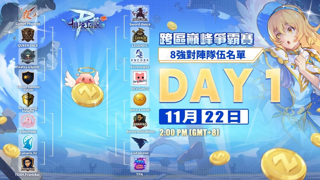 《RO 仙境傳說:守護永恆的愛 Classic》跨區巔峰爭霸賽即將開打!台港澳好手與東南亞隊伍一較高下!