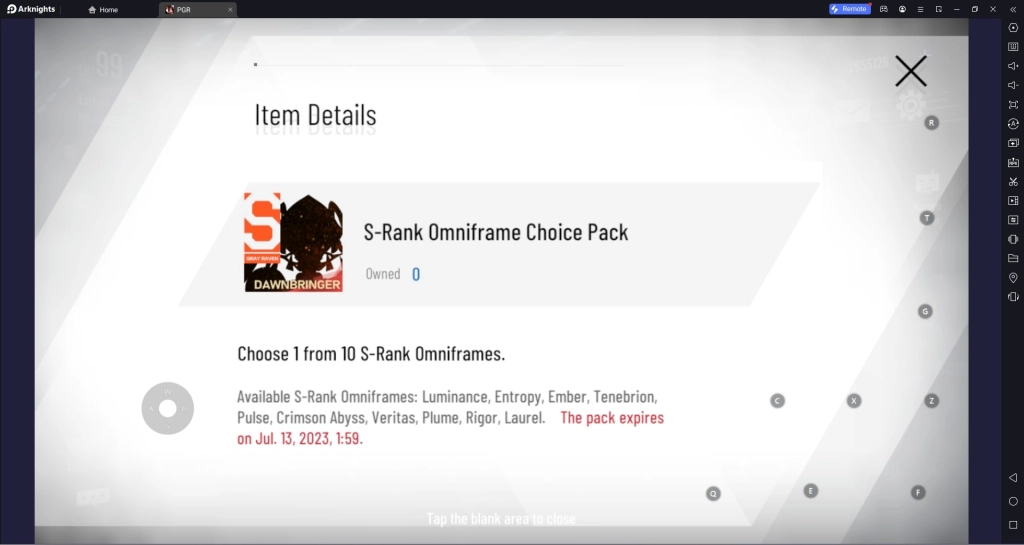 Punishing Gray Raven - How To Obtain A Free S Rank Selector Ticket