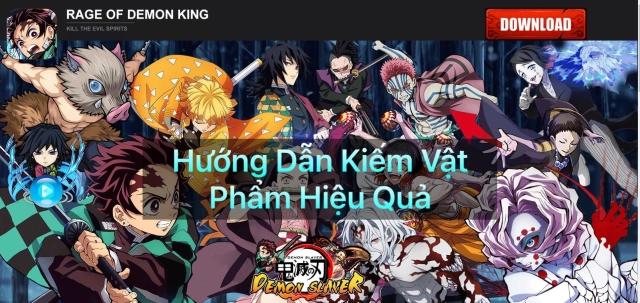 『HƯỚNG DẪN』Rage of Demon King: Hướng Dẫn Kiếm Vật Phẩm Hiệu Quả Cho Người Mới Chơi