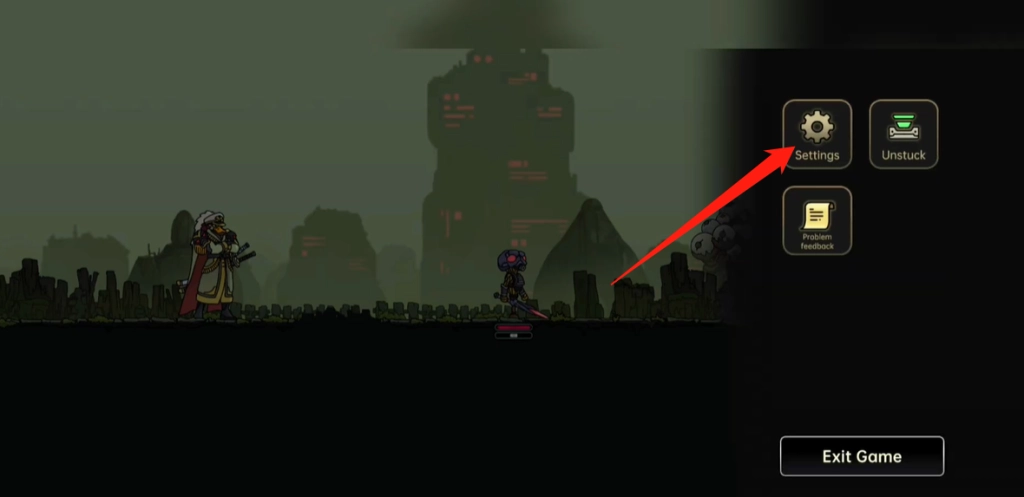 Tap the Settings icon.