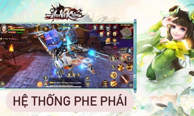 『HƯỚNG DẪN』HOA VÀ KIẾM - HỆ THỐNG PHE PHÁI