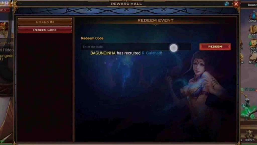 Redeeming Steps for Codes in Eternal Fury 3 Nostalgic MMO Redeeming Steps for Codes in Eternal Fury 3 Nostalgic MMO