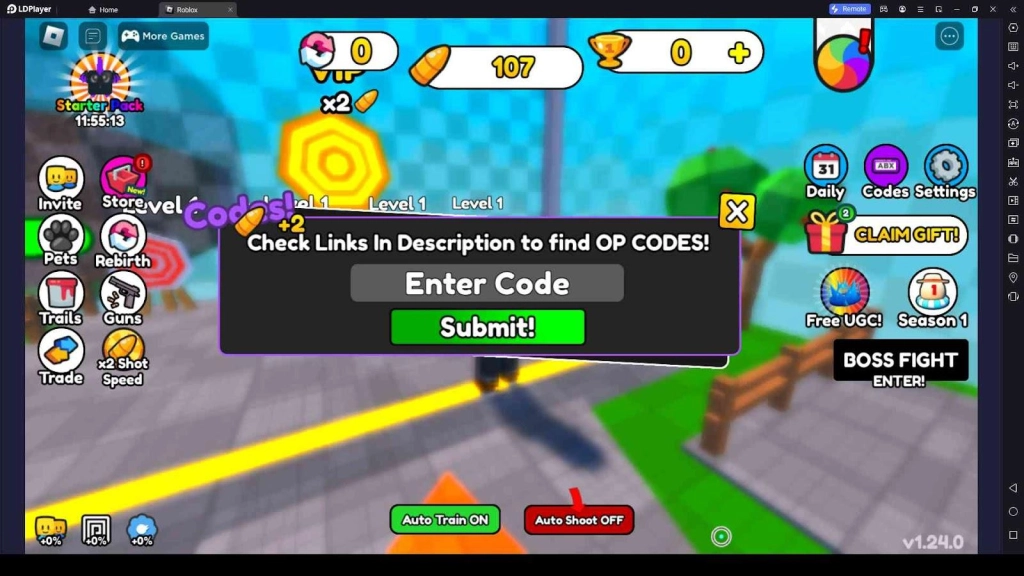 Roblox Shoot Wall Simulator Codes: Blast Your Way to Success - 2025 March