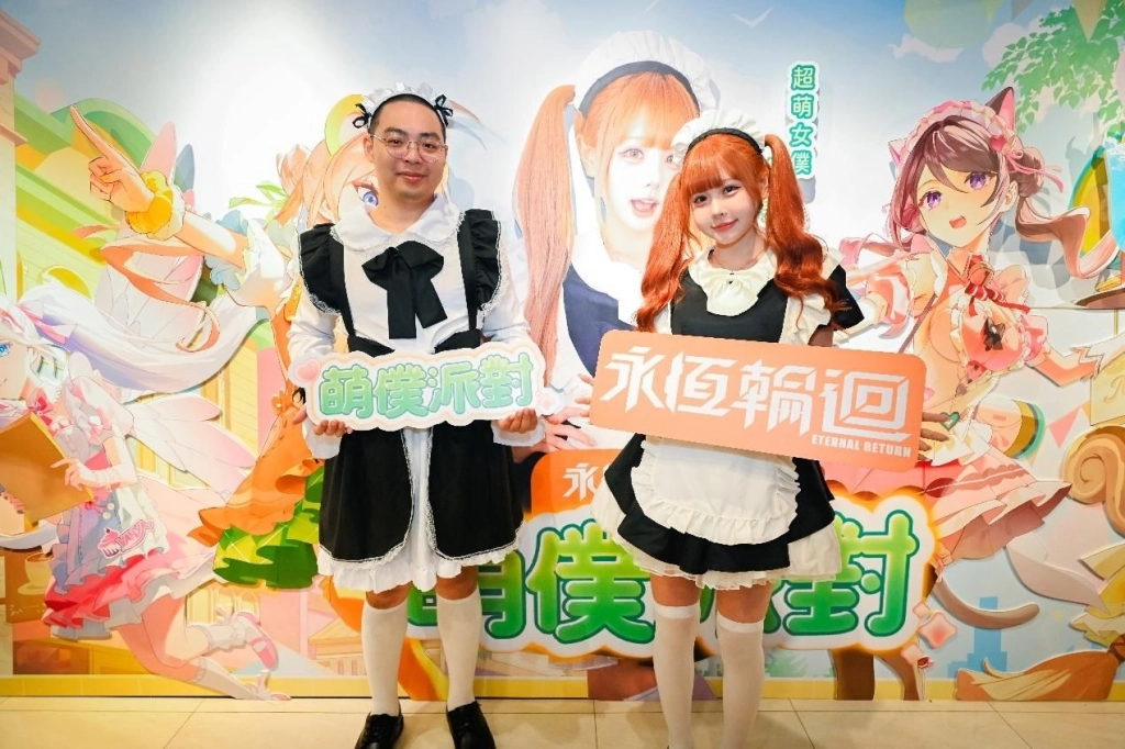《永恆輪迴》萌僕派對熱鬧進行中!依渟女僕造型現身西門町