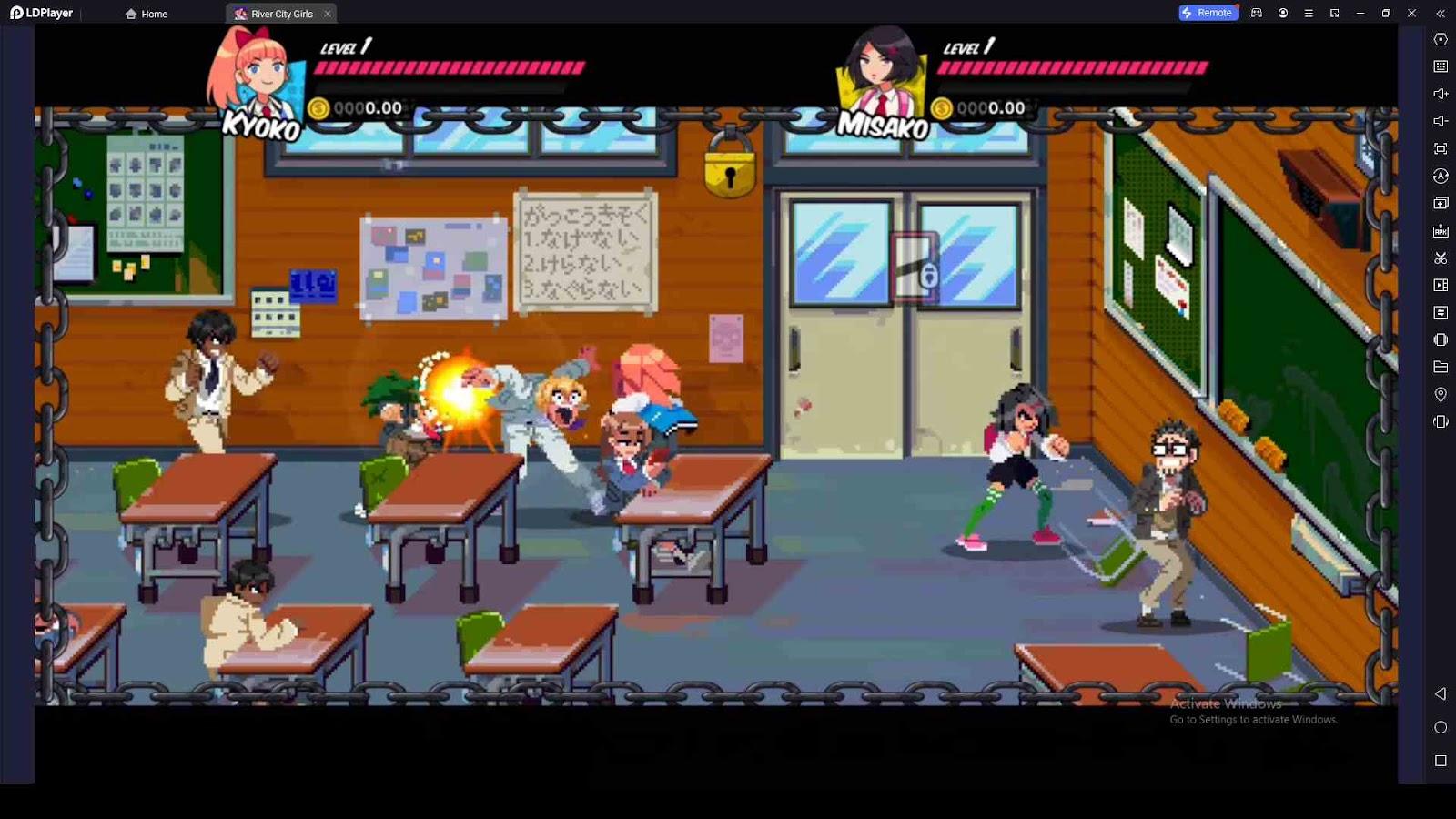 Beat ‘em Action Battles in River City Girls