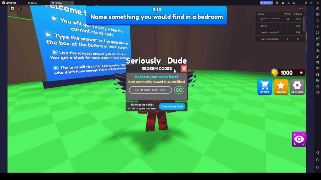 Roblox Type or Die Codes: Type Faster, Win Bigger - 2025 March