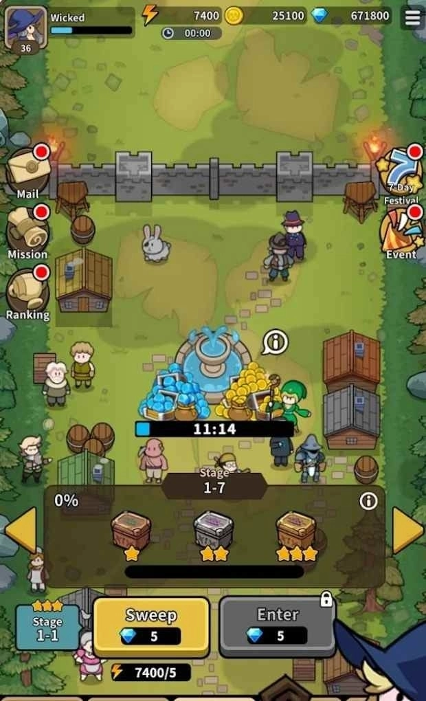 Clear Waves and Climb Stages