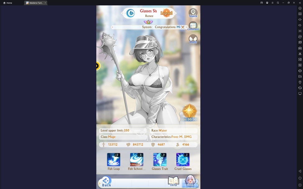 Maidens Fantasy: Idle RPG  — Guía de Personajes