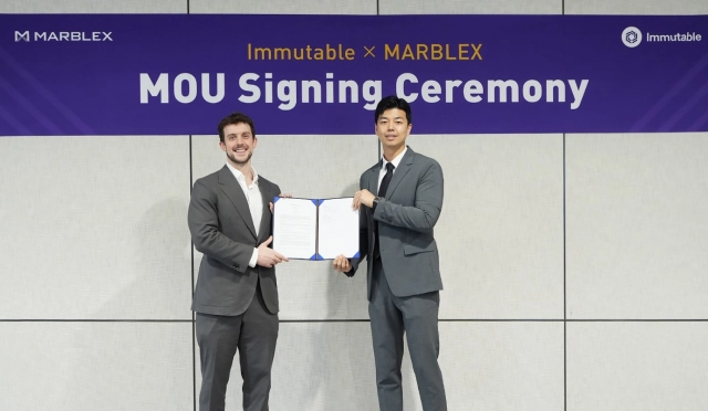 MARBLEX與頂尖Web3遊戲平台Immutable簽署MOU  以支持區塊鏈遊戲生態系統