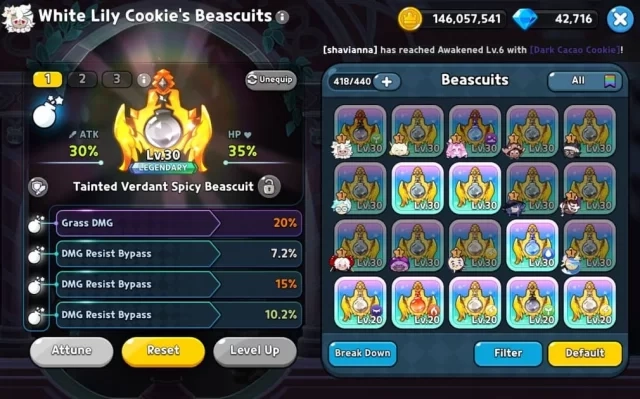 Best Beascuits for Awakened White Lily Cookie 