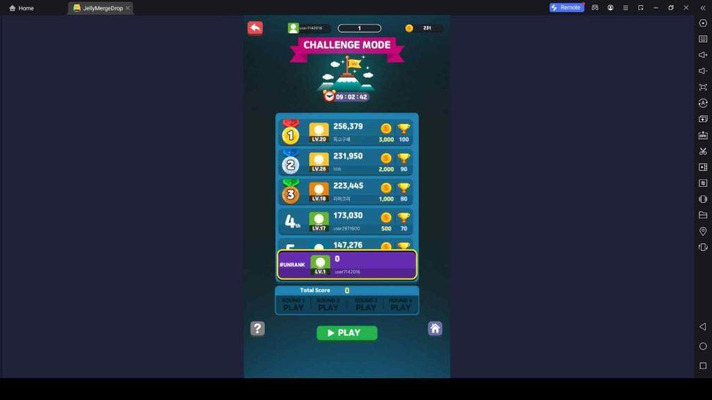 Challenge Mode for Better Rewards