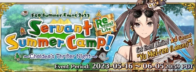 Fate/Grand Order Servants Summer Camp Rerun Event Guide