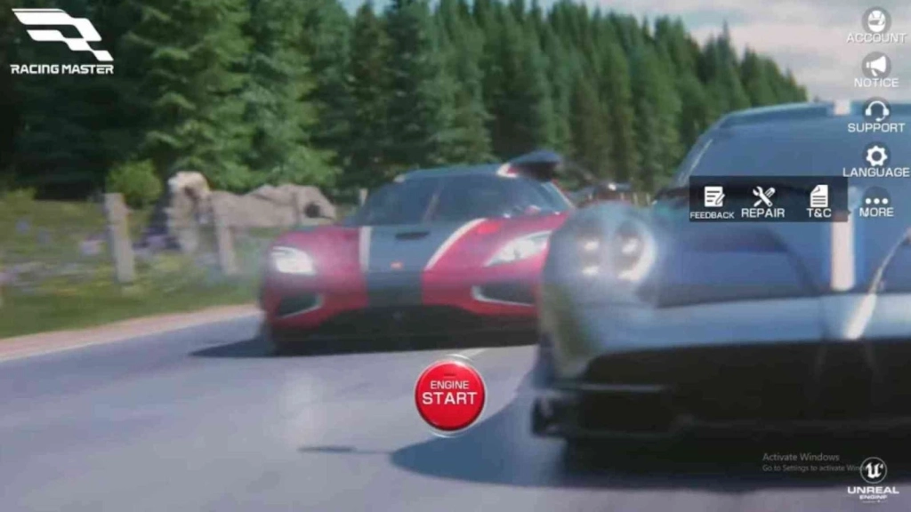 Racing Master Codes