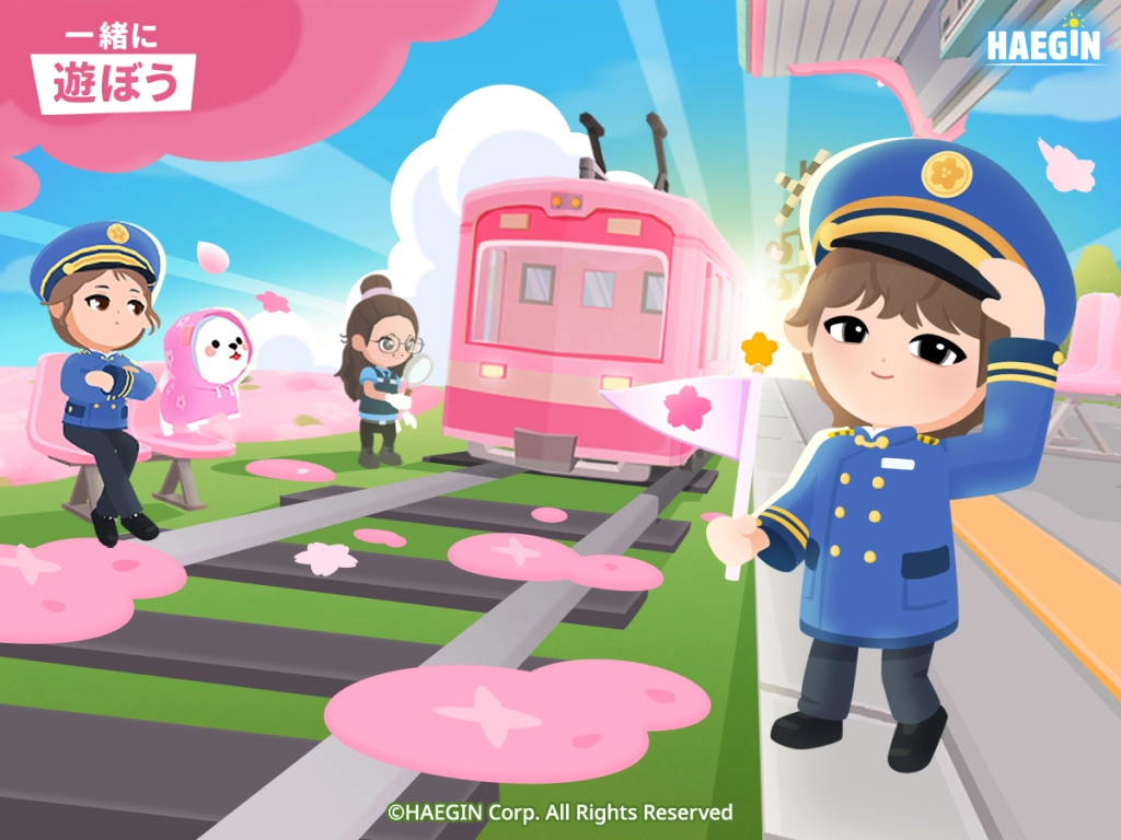 『一緒に遊ぼう』Steam Mac版リリース&春テーマのアップデートを実施