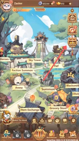 Redeeming Process for the Codes in Rise of Kittens: Idle RPG