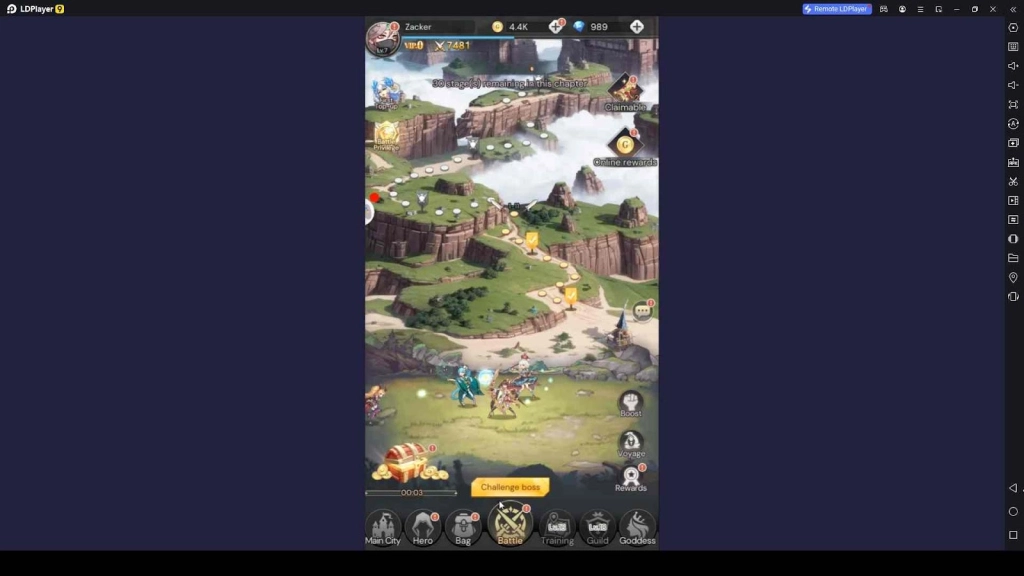 Complete the Stage Challenges Complete the Stage Challenges