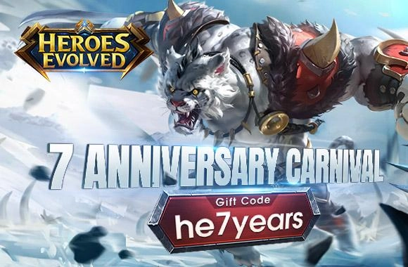 Heroes Evolved Celebrates 7 Years of Gaming Excellence: Unleash Possibilities, Together We Are Stronger