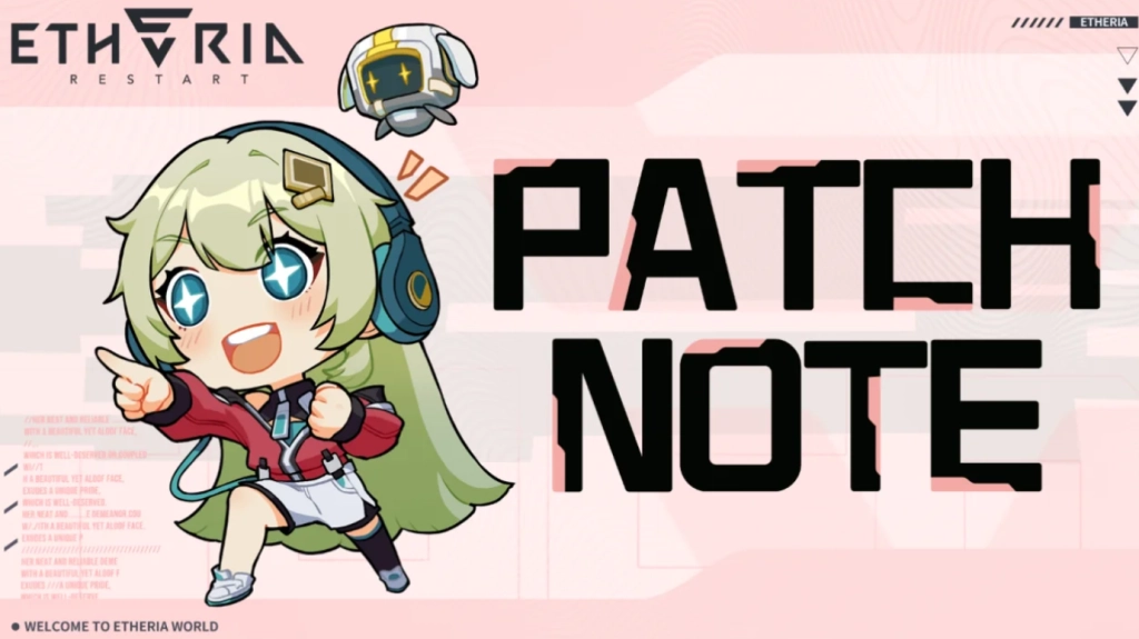 Etheria Restart: Parche 0820 – Forja de módulos, nuevos personajes y más novedades