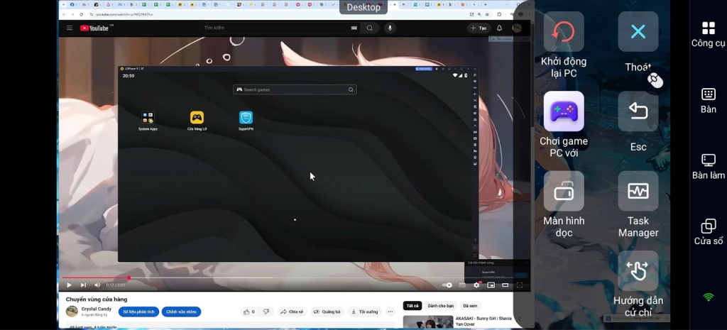 Phong Thần VNG: Mẹo và thủ thuật cho dân cày - Hướng dẫn điều khiển PC từ xa bằng OSlink