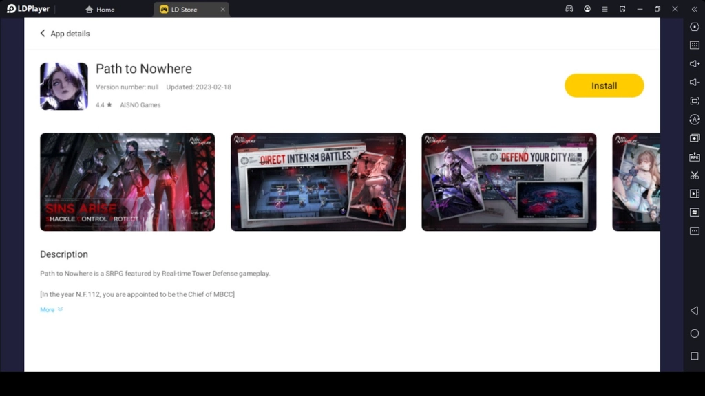 Playing Path to Nowhere on a PC Playing Path to Nowhere on a PC