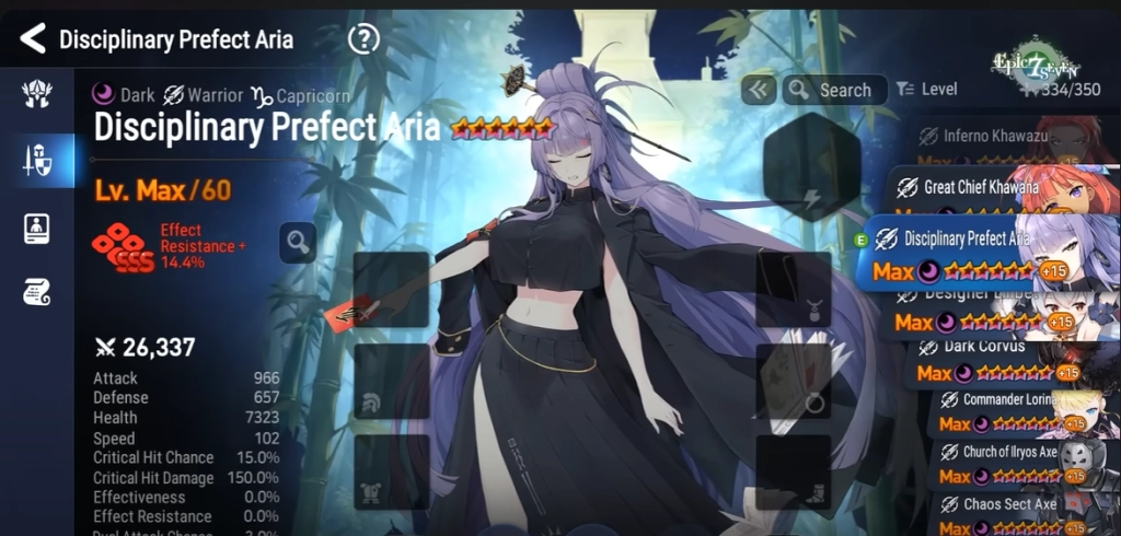 Epic Seven: ML Aria PVP Builds and Best Teams 7
