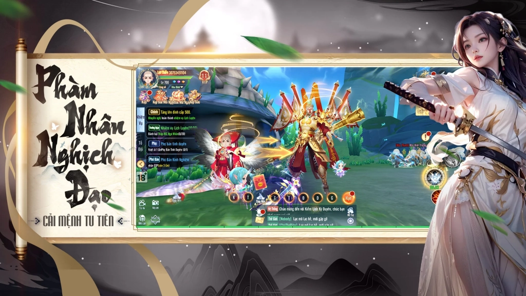Full bộ code Tiên Đạo Ta Độc Tôn - Hướng dẫn cách nhập chi tiết