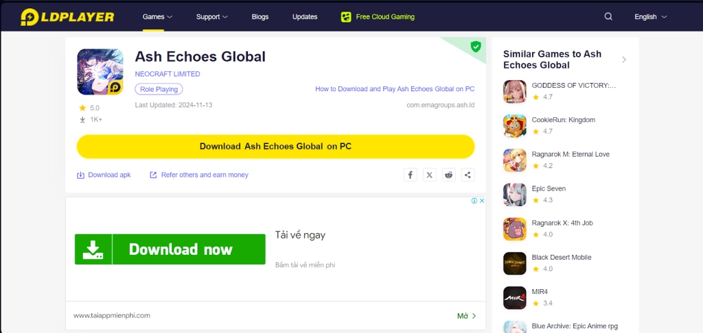How to Download and Play Ash Echoes Global on PC - Beginners Guide