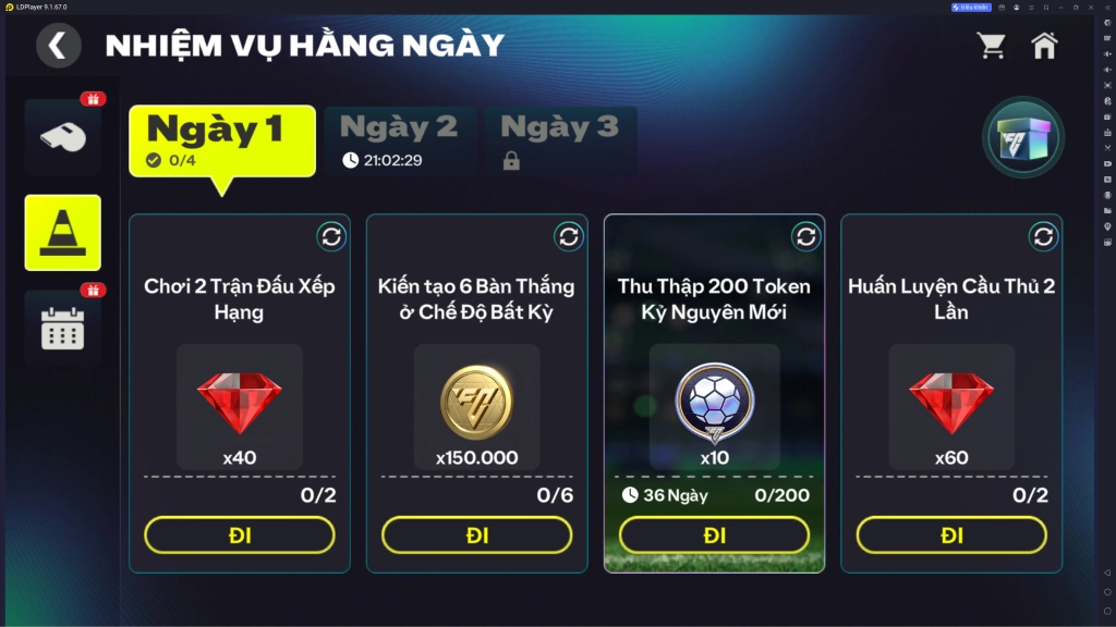 FC Mobile VN: Hướng dẫn cách sở hữu những cầu thủ hàng đầu