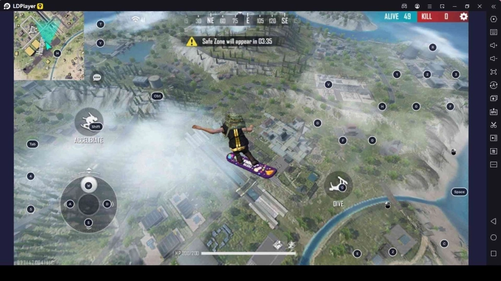 Wisely Choose the Landing Spot