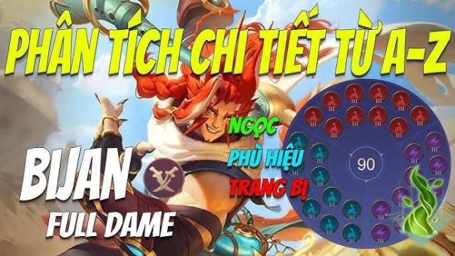 『HƯỚNG DẪN』CHƠI CƠ BẢN TƯỚNG BIJAN– LIÊN QUÂN MOBILE