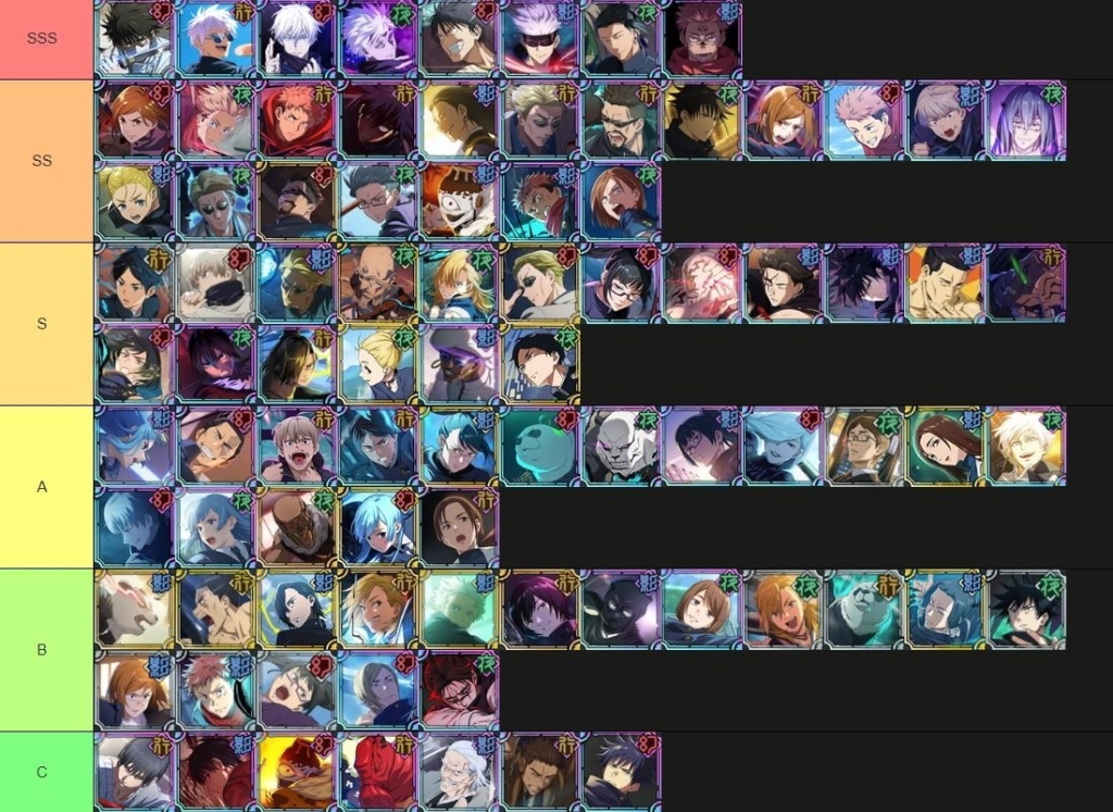 อัปเดตล่าสุด Jujutsu Kaisen Phantom Parade (SEA) TierList ตัวละครน่าปั้น ควรหาติดไอดีตัวไหนเก่งแบกทีม