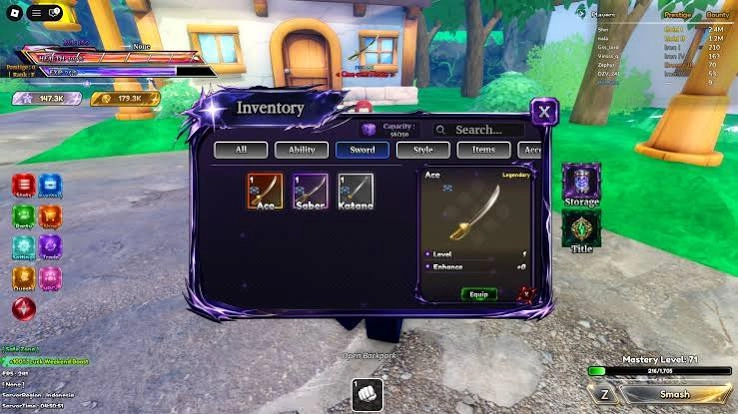 Swords & Weapons Tier List Swords & Weapons Tier List