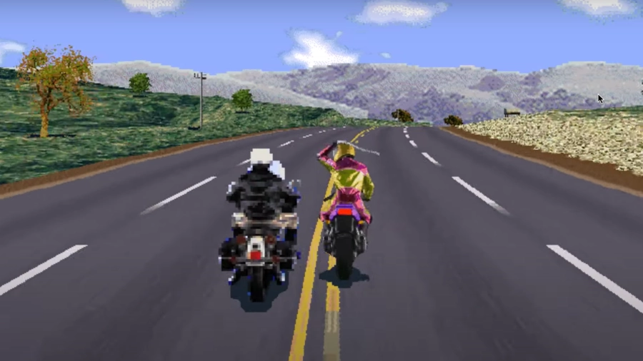 Road Rash like computer game online