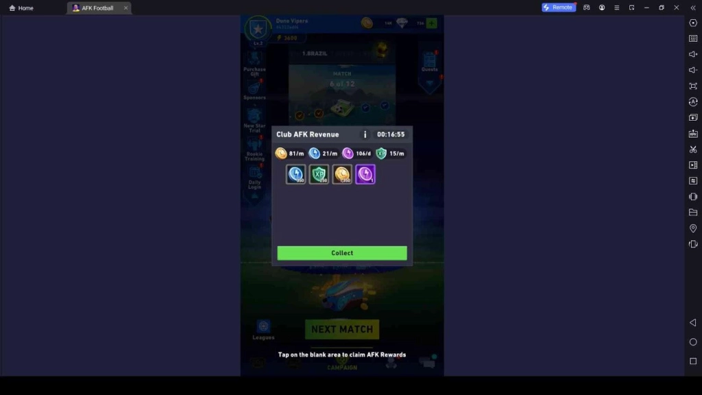 AFK Rewards