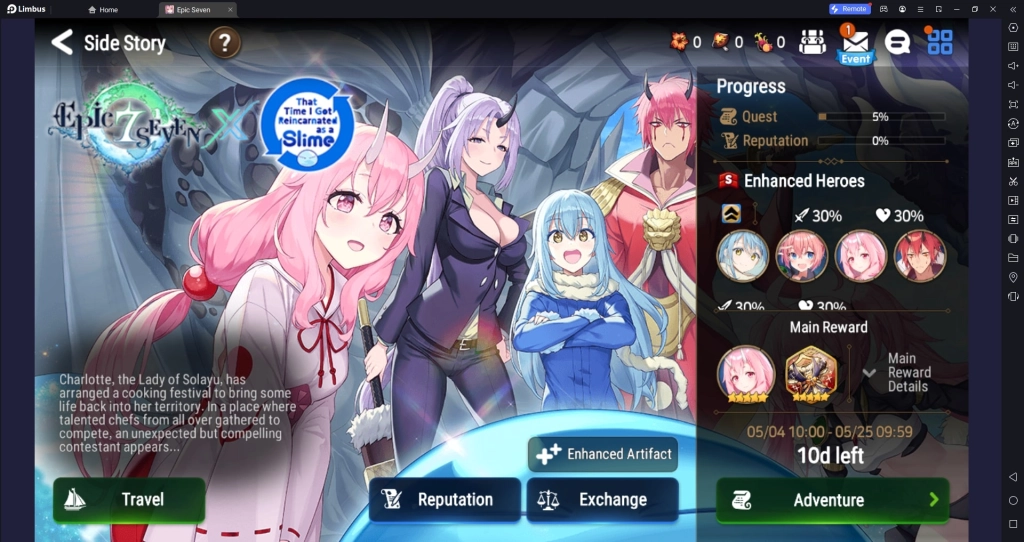 Epic Seven x Slime Collaboration - How to Get The Most Rewards