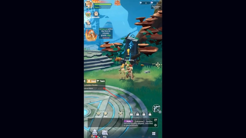 Complete the Quests for a Quick Progression