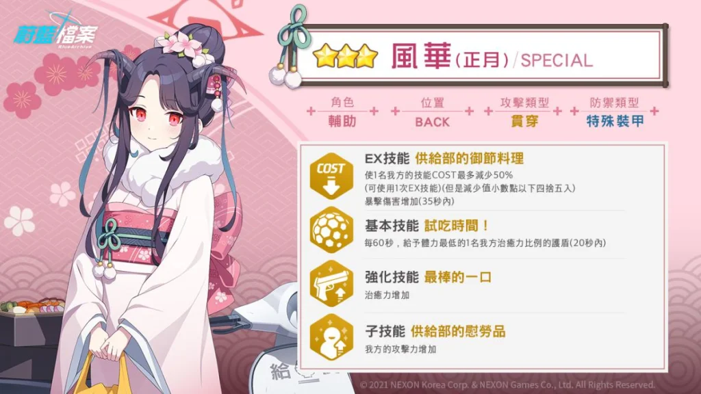 【攻略】《蔚藍檔案》風華(正月)&羽留奈(正月) 角色攻略