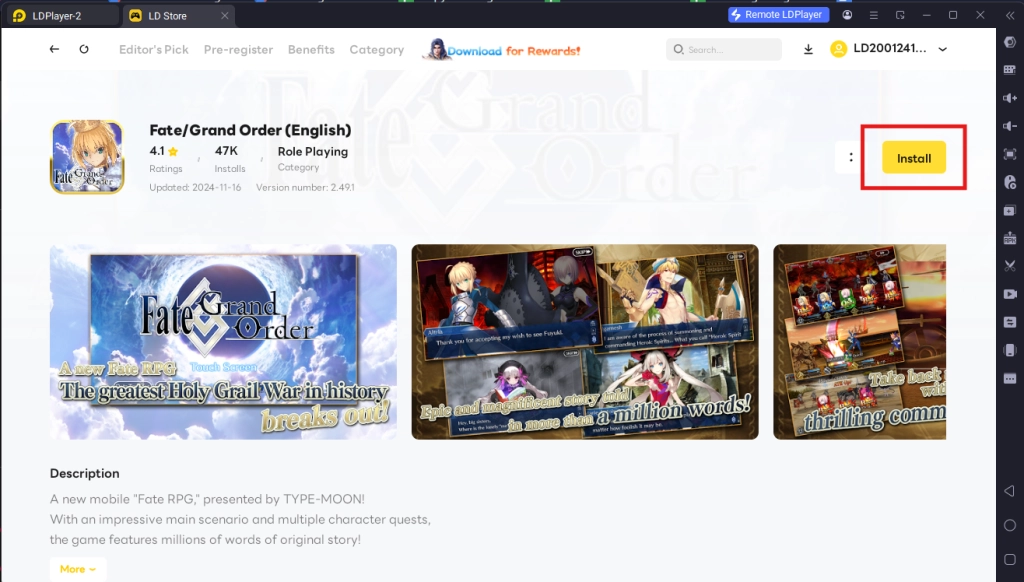 How to Download and Play Fate/Grand Order (English) on PC - Beginners Guide