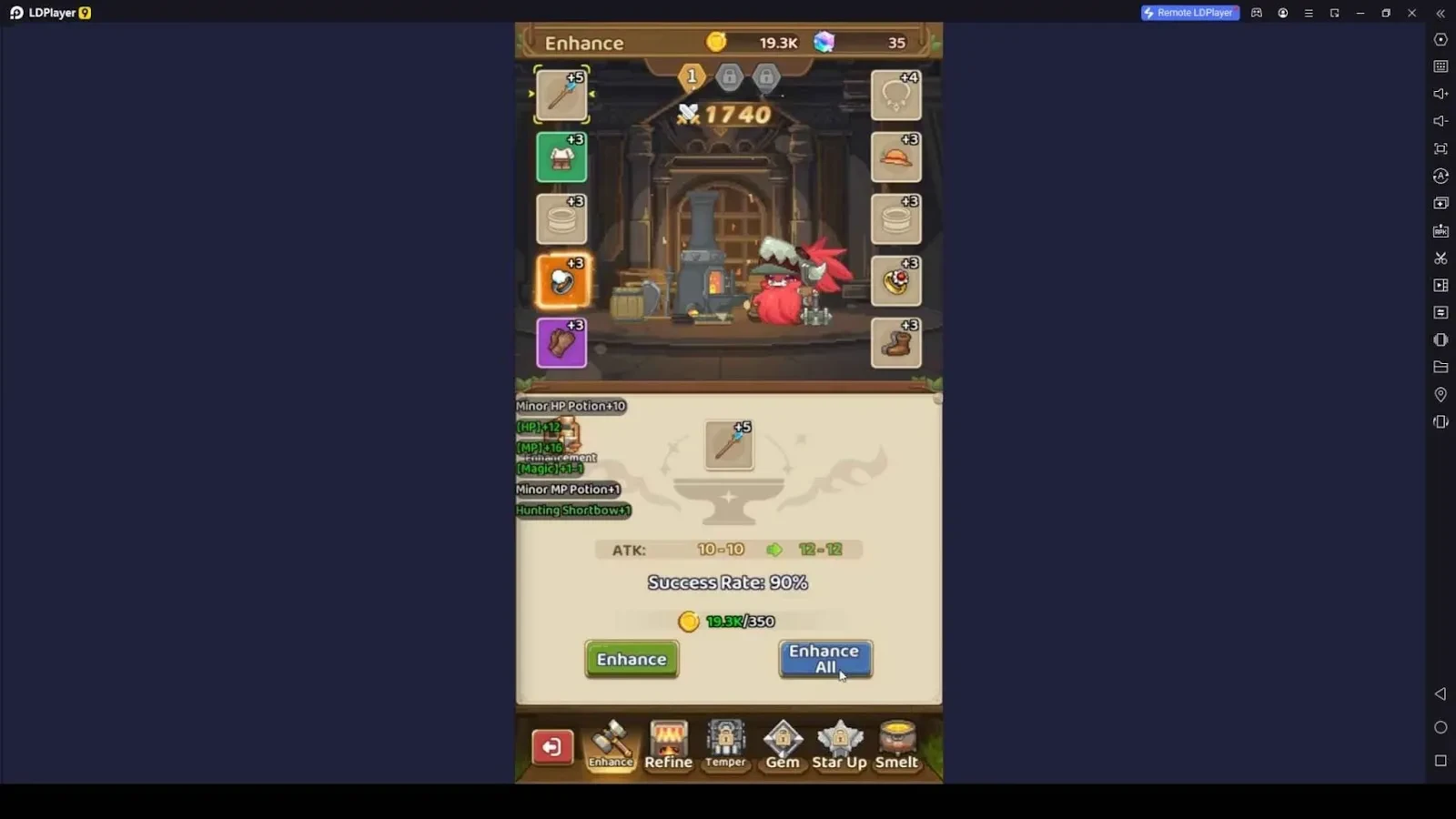 Forge Gear in Maple Tale