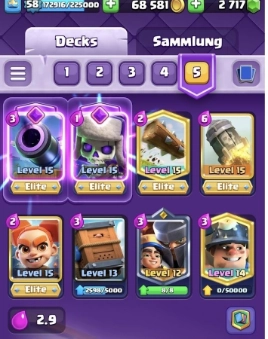 Miner Rocket 2.9 Cycle Deck