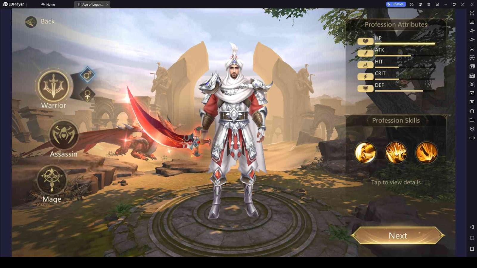 Age of Legends: Origin Classes - Warrior