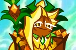 Ananas Dragon Cookie