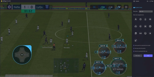 Cách cài phím và sử dụng tay cầm cho FC Mobile VN trên PC