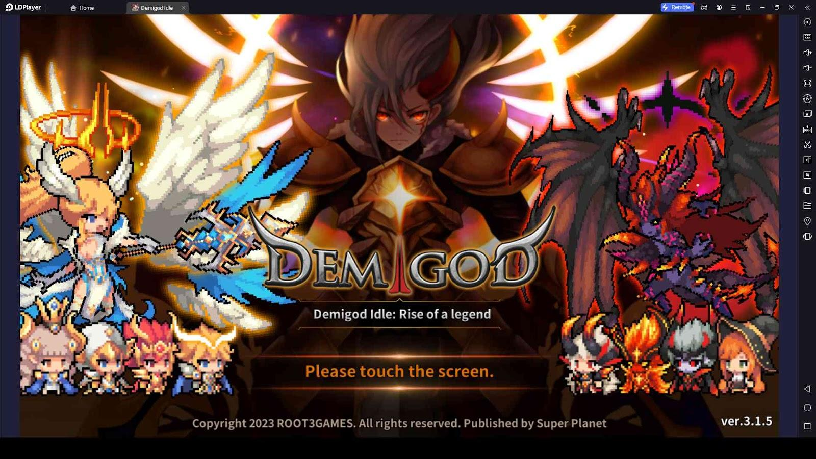 Demigod Idle Rise of a Legend Codes