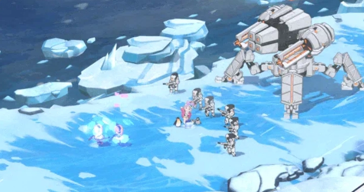 Blue Archive gameplay footage