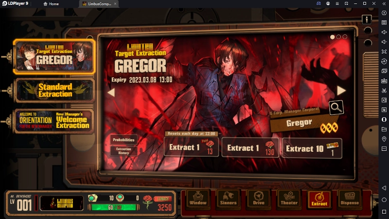 Target Extraction: Gregor Target Extraction: Gregor