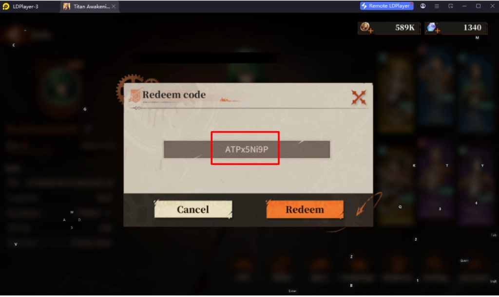 Titan Awakening แจกโค้ด Giftcode อัปเดตเรื่อยๆ ไอเทมเพียบ!! พร้อมวิธีกรอก