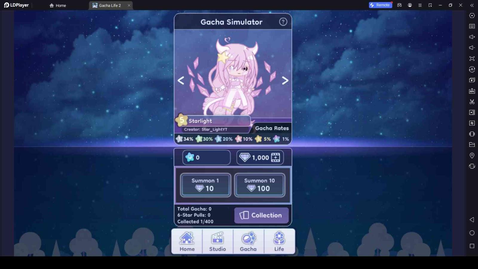 Gacha Simulator