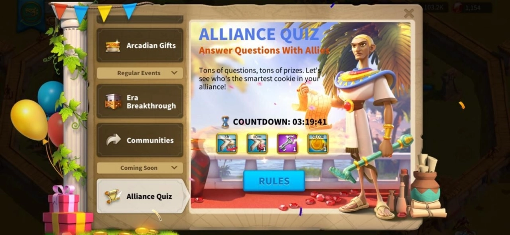 Alliance Quiz 