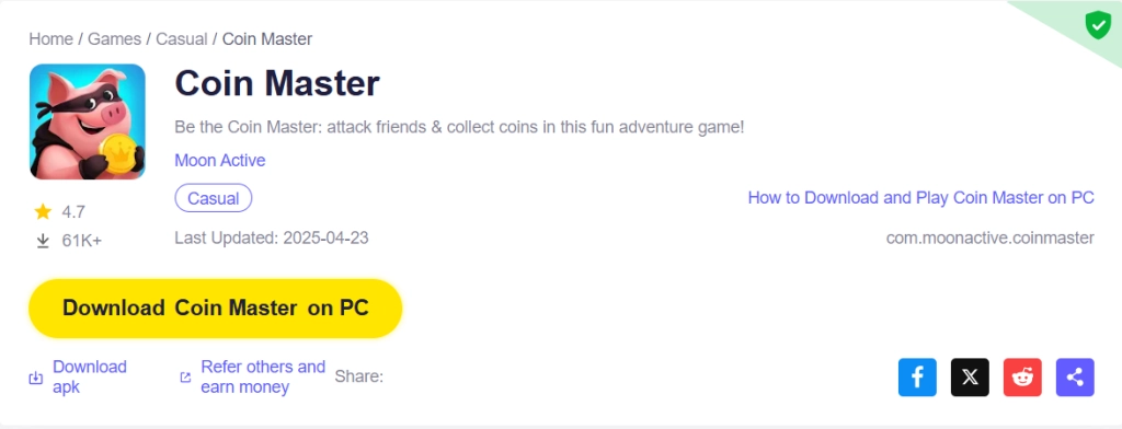 How to Download and Play Coin Master on PC - Beginners Guide